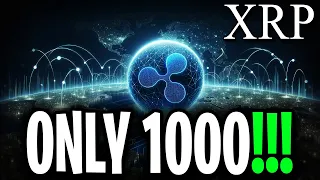 RIPPLE/XRP - WHY YOU NEED TO HOLD 1,000 XRP BEFORE 2025