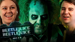 BEETLEJUICE BEETLEJUICE (2024) | Official Teaser Trailer REACTION!