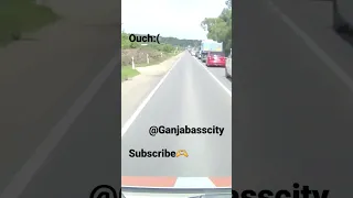 Ambulance crash in Lithuania. with sound