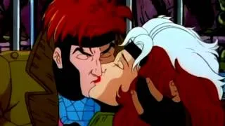 Gambit & Rogue Kiss