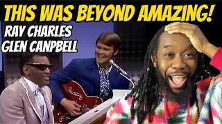 Oh my gosh! Glen Campbell and Ray Charles - Cryin Time (Live Goodtime Hour) REACTION