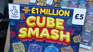 CUBE SMASH SCRATCHCARD X4