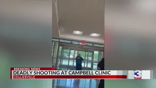 Video shows police response after deadly Collierville clinic shooting