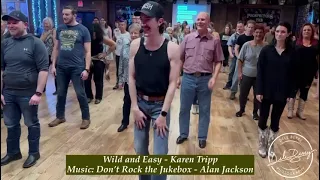 Wild & Easy - Karen Tripp - Line Dance DEMO