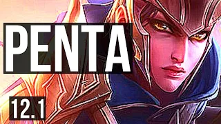 QUINN vs TRYNDAMERE (TOP) | Penta, 600+ games, Godlike, 9/3/8, 800K mastery | KR Master | 12.1