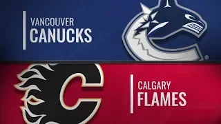 Canucks vs Flames   Dec 29,  2018