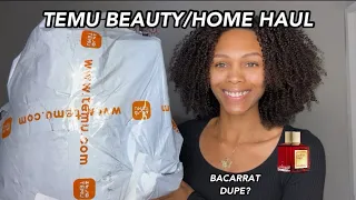 *HUGE* Temu Beauty/ Home Haul | Bacarrat Dupe + Everything Under $10