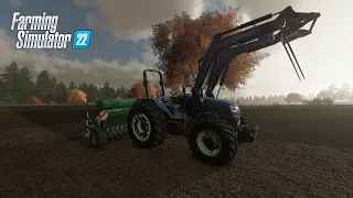 SOWING WHEAT IN FARMING SIMULATOR 22-Ellerbach-