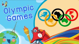 Olympic Games for Kids  (Educational Video for Kids) The Olympics for Kids - Paris 2024