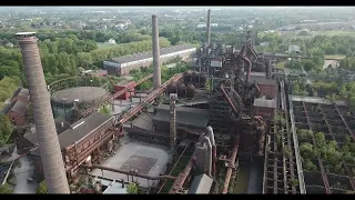 Landschaftspark Duisburg-Nord 🇩🇪 Drone Aerial 4K | Germany Deutschland Duitsland