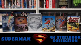 Superman Limited Edition 4k Bluray Steelbook Collection Unboxing.