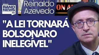 Reinaldo: TSE vai julgar Bolsonaro, ele vai ficar inelegível e sabe disso