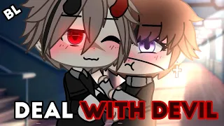 VOICE OVER DEAL WITH DEVIL • bl/yaoi/gay love story GACHA LIFE MINI MOVIE