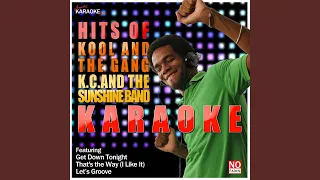 Get Down On It (In the Style of Kool and The Gang) (Karaoke Version)