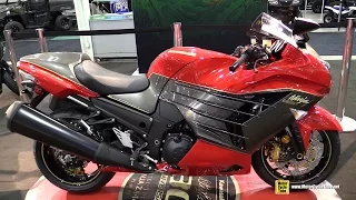 2015 Kawasaki Ninja ZX-14R 30th Anniversary Edition Walkaround - 2014 Toronto Snowmobile & ATV Show