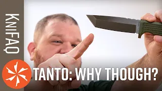 KnifeCenter FAQ #118: What is the Point of Tanto Knives? + Knife Legality, More!
