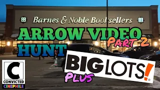 BARNES & NOBLE 50% OFF ARROW VIDEO SALE HUNT PART 2! - PLUS BIG LOTS!