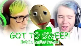 "GOT TO SWEEP!" (DanTDM, BijuuMike, Baldi's Basics Remix) | Song by Endigo