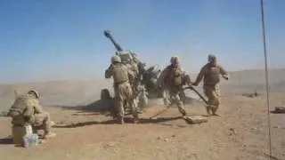 M777 Artillery In Afghanistan 2009