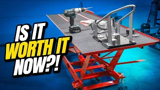 Harbor Freight Motorcycle Lift Modifications and Improvements!