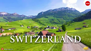 🐄🚠🏝️ Hidden Place in Switzerland Revealed: Appenzellerland 4K HDR | The Beauty of Appenzell | #swiss