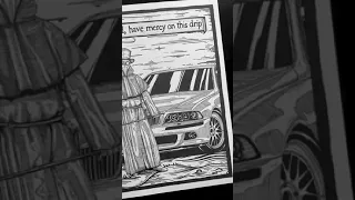 BMW E39 draw meme #shorts