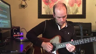 Shred Guitar Solo on Carvin Allan Holdsworth