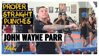 Proper Straight Punches with John Wayne Parr