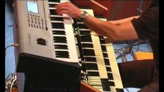 Klaus Wunderlich Medley Beguine auf der HX 100 gespielt von Konr