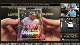 2023 Leaf Art of Sport Hobby 10 Box Case Break #1