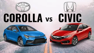 2021 Honda Civic VS. 2021 Toyota Corolla - Reliable Best Sellers
