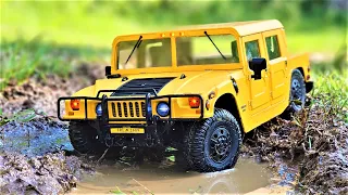 1/12  Scale FMS  2006 Hummer H1 Alpha RS Unboxing & Off-Road