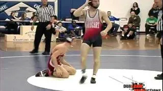 120 lbs: 2012 4A/3A West Finals: Eli Bienstock vs Brendon Colbert