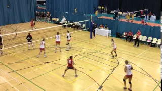 2015 NEZVA U17 Girls England v Denmark Group Stages