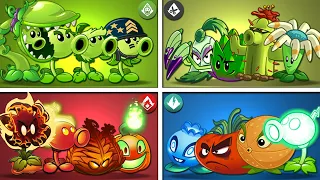 Tournament 4 Team Plant PEA x FIRE x ELECTRIC x THORN  - PvZ 2 Team Plant Vs Team Plant