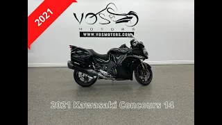 2021 Kawasaki Concours 14 walkaround video-V4911