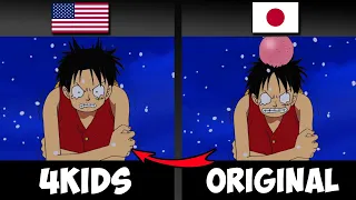 4kids CENSORSHIP in One Piece