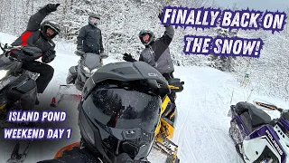 Back on the snow in Vermont! Putting the 650 through the ringer up in the NEK, can it keep up!?