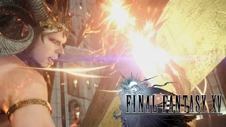 Final Fantasy XV - Ifrit | Full Boss Battle (Shiva & Bahamut Summons)