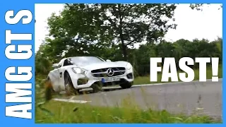 2015 Mercedes AMG GT S LOUD! FlyBy's and FAST Accelerations