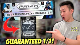 These Prizm Boxes Have A GUARANTEED BLACK 1/1! 😳🔥 2022 Panini Prizm Football Premium Box Set Opening