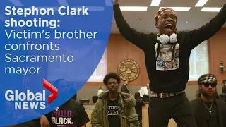 Sacramento police shooting: Stephon Clark's Brother disrupts City Council meeting