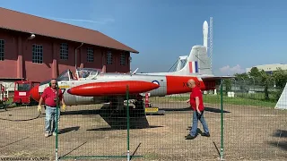 Volandia - Parco e Museo del Volo 19/08/2023 Accensione della turbina dell'Hunting Aircraft Provost