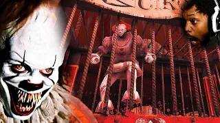 CLOWNS CHASING ME AROUND AN AMUSEMENT PARK | Death Park ENDING