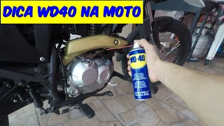 DICAS DE COMO USAR WD40 NA SUA MOTO - MOTO BRILHANDO COM WD40