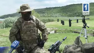 На полигоне под Одессой прошли учения бойцов Нацгвардии