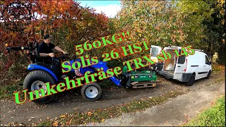 Solis 26 HST hebt 560KG !! Umkehrfräse sb 145 !!