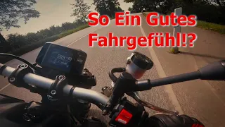 YAMAHA MT09 (35KW) Ein richtig SCHÖNES Fahrgefühl! | Kenu testet eure BIKES