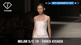 Milan Fashion Week Spring/Summer 2019 - Chika Kisada | FashionTV | FTV