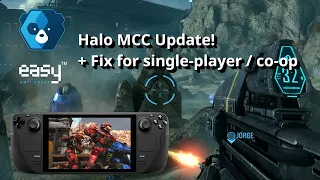 Halo MCC news about Anti-Cheat for Steam Deck, plus FIX single-player / co-op